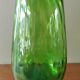 Large glass vase from the 60s, green.
