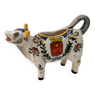 Creamer / Milk jug / Ceramic cow Aix-les-Bains