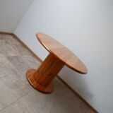 Table à manger hollandaise du milieu du siècle en pin