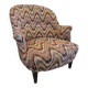 Fauteuil crapaud retapissé