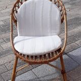 Rattan armchair
