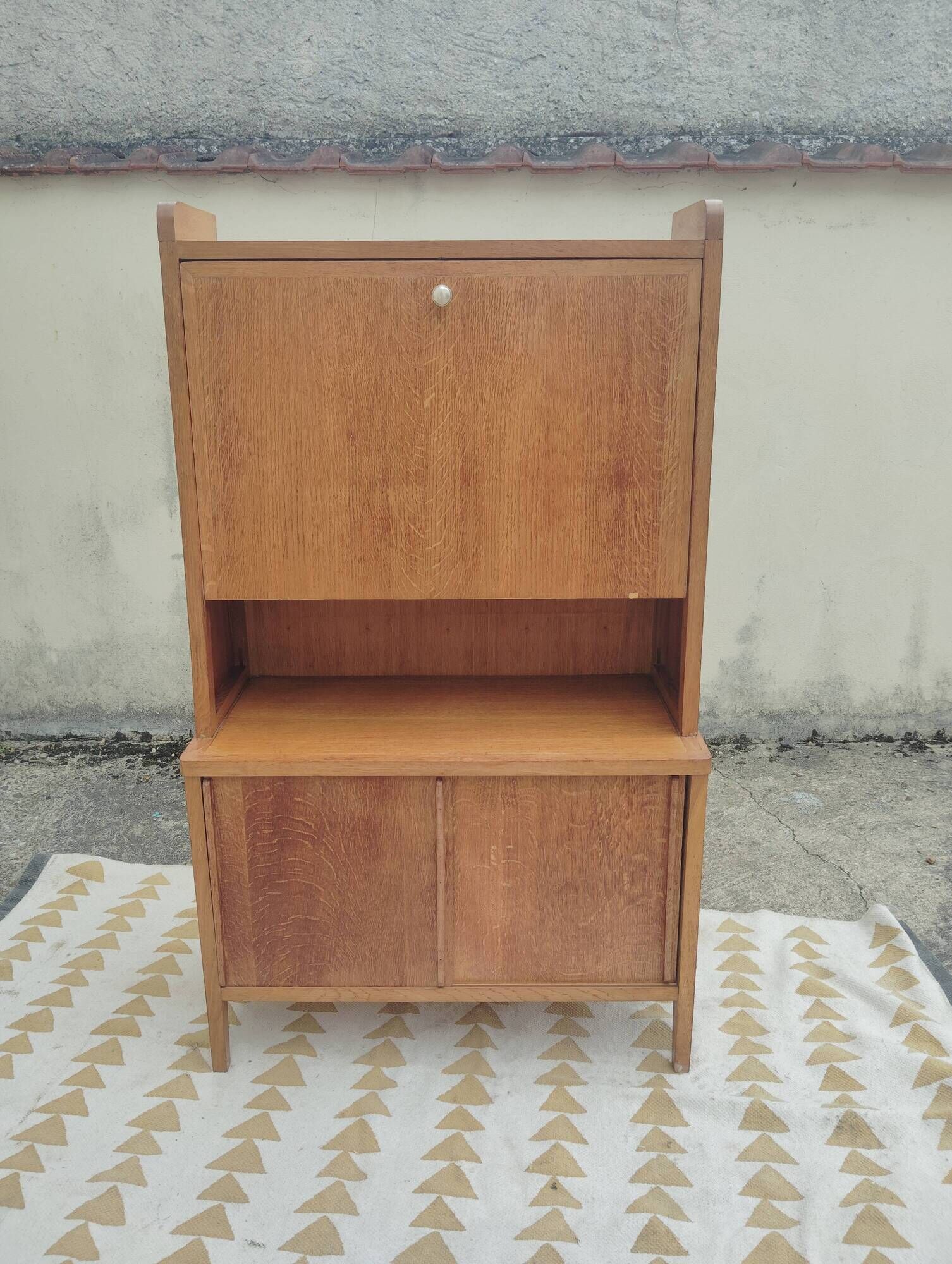 Petit meuble secrétaire vintage léger