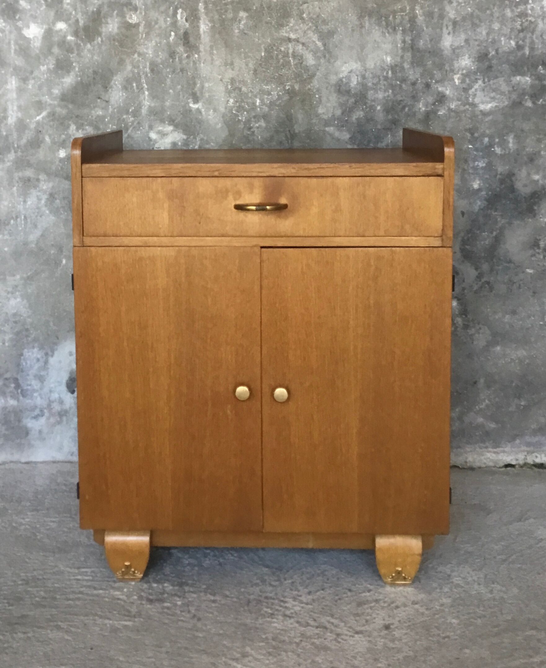 Trieur ou petit buffet vintage meuble de métier 1960