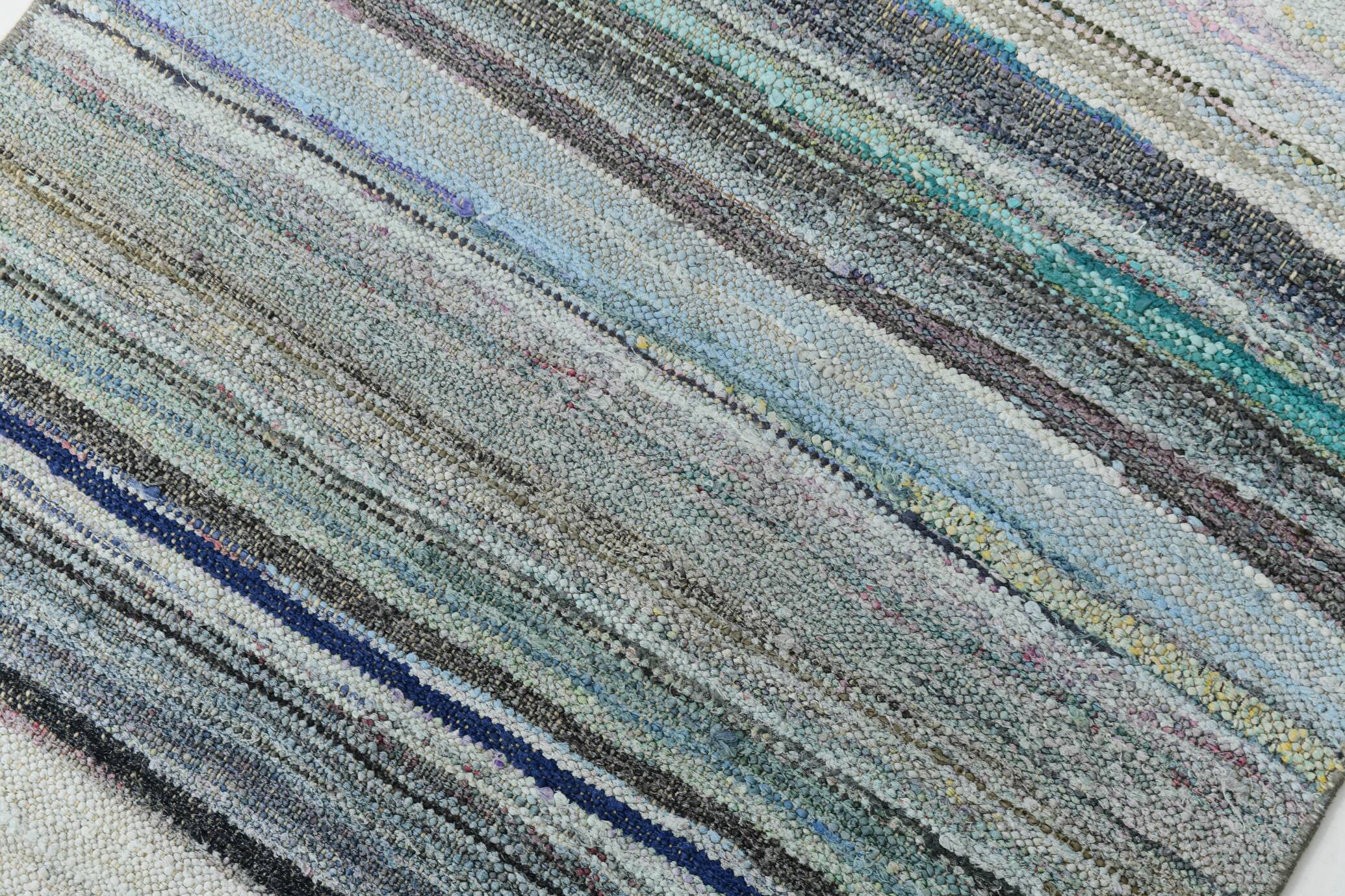 2x10 Rug For Hallway Vintage Kilim Runner Rug, 71x297Cm