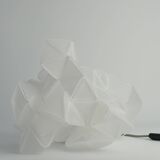 Labyrinth, Hazy, Artisan Light Sculpture with Integrated Fixture, By Republiken