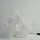 Labyrinth, Hazy, Artisan Light Sculpture with Integrated Fixture, By Republiken