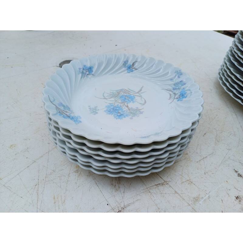 Haviland Limoges porcelain dinnerware set