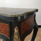 Console en bois noirci XIXème siècle
