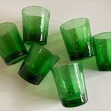 Set de 6 verres gobelets de Biot XXL 1960