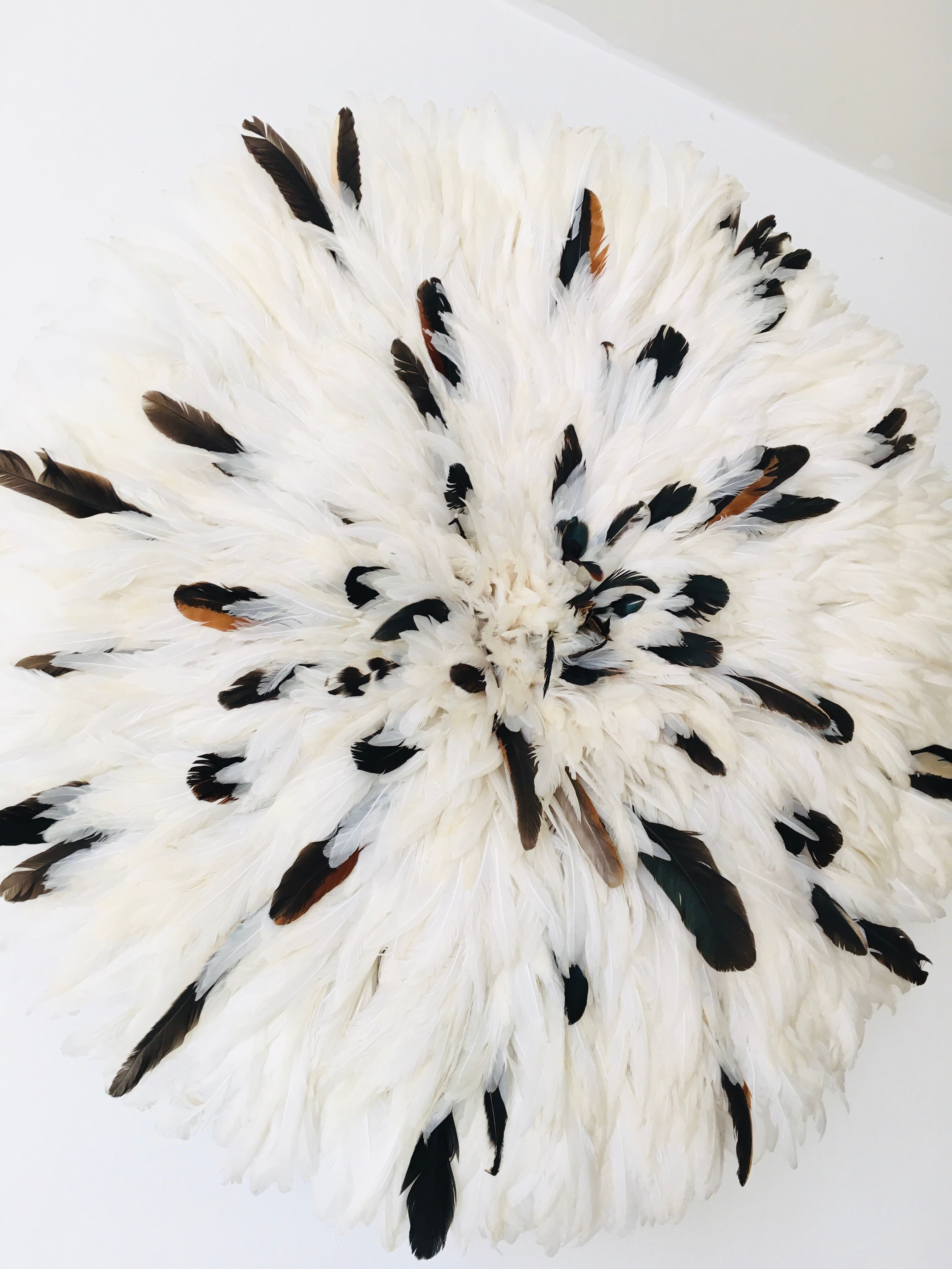 Juju hat blanc moucheté 75 cm