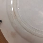 Round dish Terre de fer St Amand