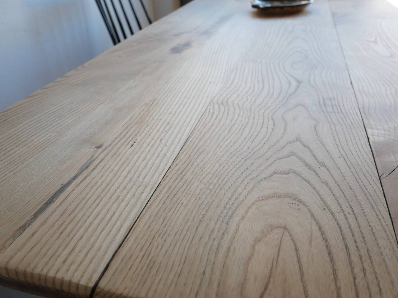 Renovated farmhouse table