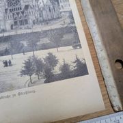 Saint Paul’s Church in Strasbourg, printed in 1897.