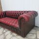 Leather chesterfield