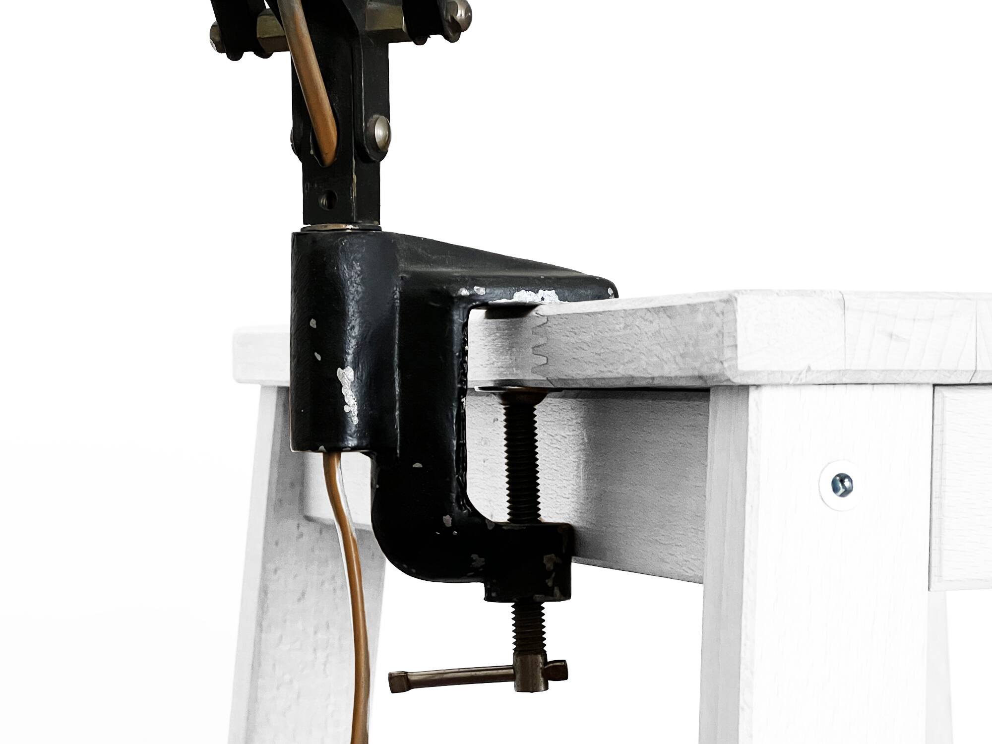 Matte black architect lamp Luxo 1001 by Jac Jacobsen for Luxo. Norway 1950s