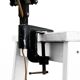 Matte black architect lamp Luxo 1001 by Jac Jacobsen for Luxo. Norway 1950s