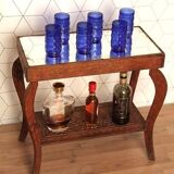 Small wooden console