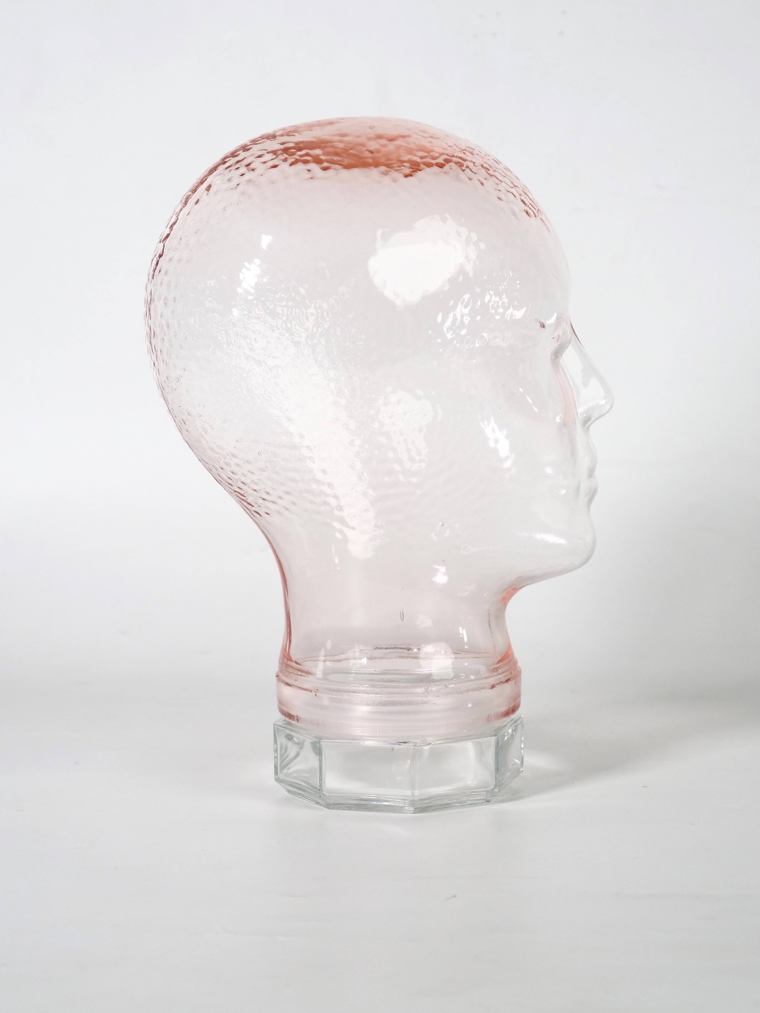 Glass head