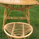 Coiffeuse design rotin 1960 1970 adulte