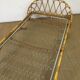 Rattan basket bed 1 place