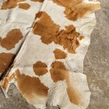 Tapis peau de vache vintage 1970