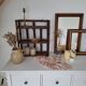 Vintage rattan shelf