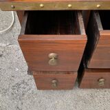 Meuble TV en bois exotique