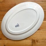 Oval iron earth dish "Spring" Opaque from Gien