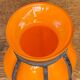 Vase en verre soufflé enchâssé