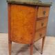 Small Louis XVI style chest of drawers with rounded sides