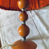 Vintage metal bedside lamp