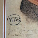 Profile portrait of Napoleon Bonaparte 1st Consul