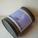 Metal wastebasket decor three poles Cutty Sark retro office trash can