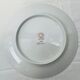 6 flat plates Limoges Haviland white and blue