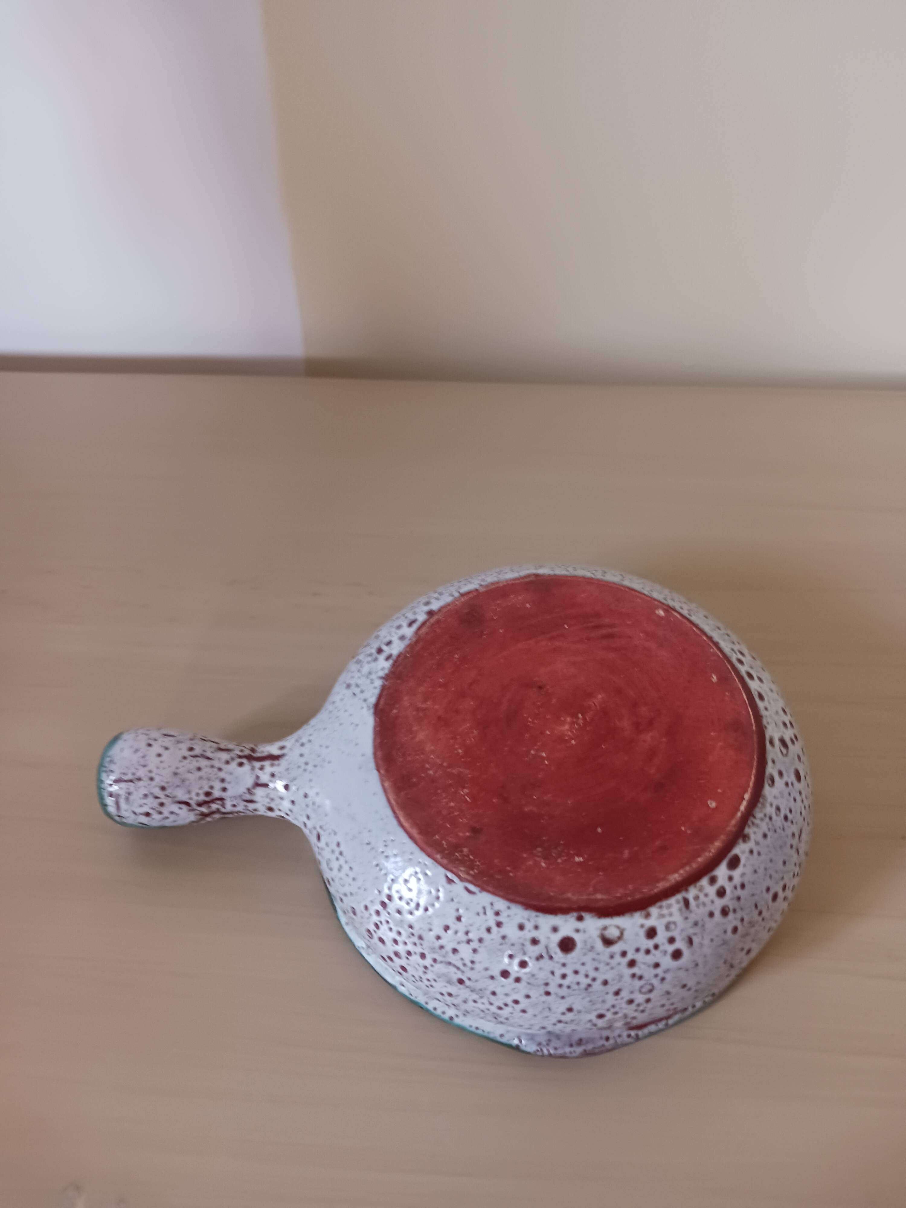 Cassolette ,motif chardon de Vallauris