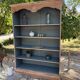 Renovated solid wood library