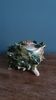 Zoomorphic sugar bowl shell in slipware