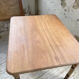 Walnut farmhouse table + extensions