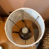 Wood and wool lamp
