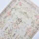 Tapis turc Oushak beige et rose sku 3258