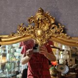 Louis XV gilded mirror