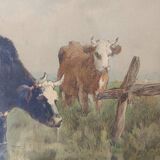 Illustration tableau ancien