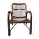 Vintage bamboo armchair 1960