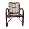Vintage bamboo armchair 1960