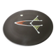 André Baud, Vallauris, large ceramic dish, glazed earthenware, 1950-1960