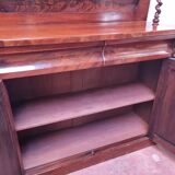 English mahogany buffet