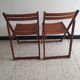 Paire de chaise vintage pliante otk numéro 26