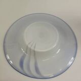 Pair of amphora vase and flat vase, vintage Murano glass.