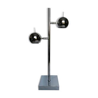 Eyeball lamp chrome seylumiere model hary