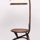 Fantastic Rattan Floor lamp and table 1970s